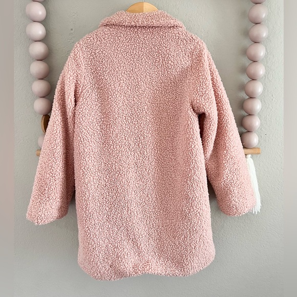 Art Class Pink Sherpa Jacket - Picture 4 of 5